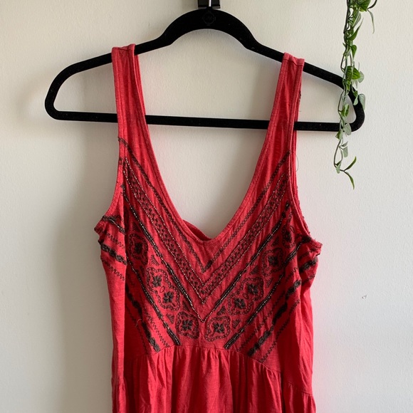 Free People Red Tunic - Picture 2 of 5